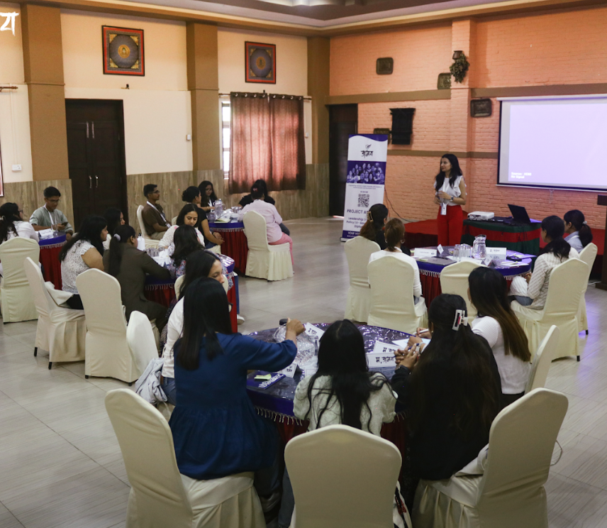 Community members in discussion